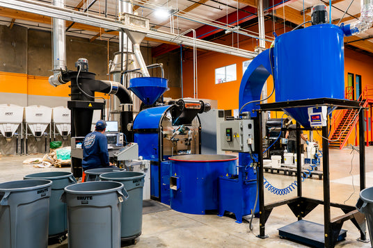 photo of a coffee roastery