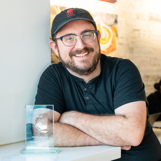 Photo of Daniel, Klatch Coffee's Redondo Beach cafe location manager.