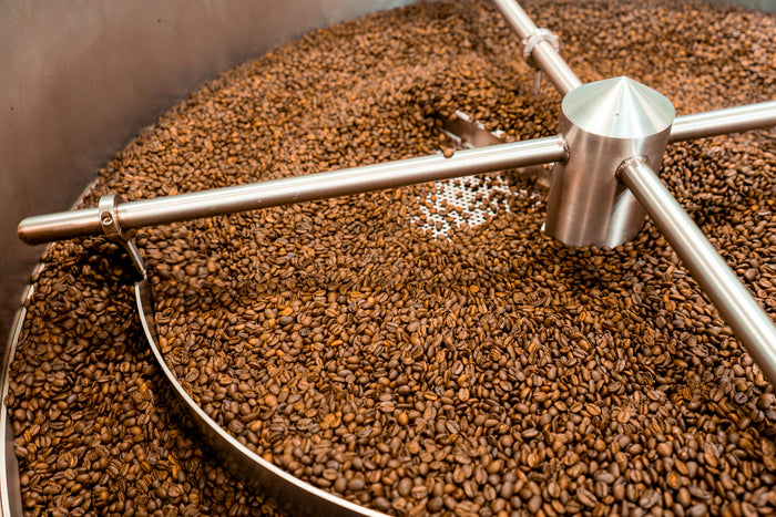 the coffee roasting process