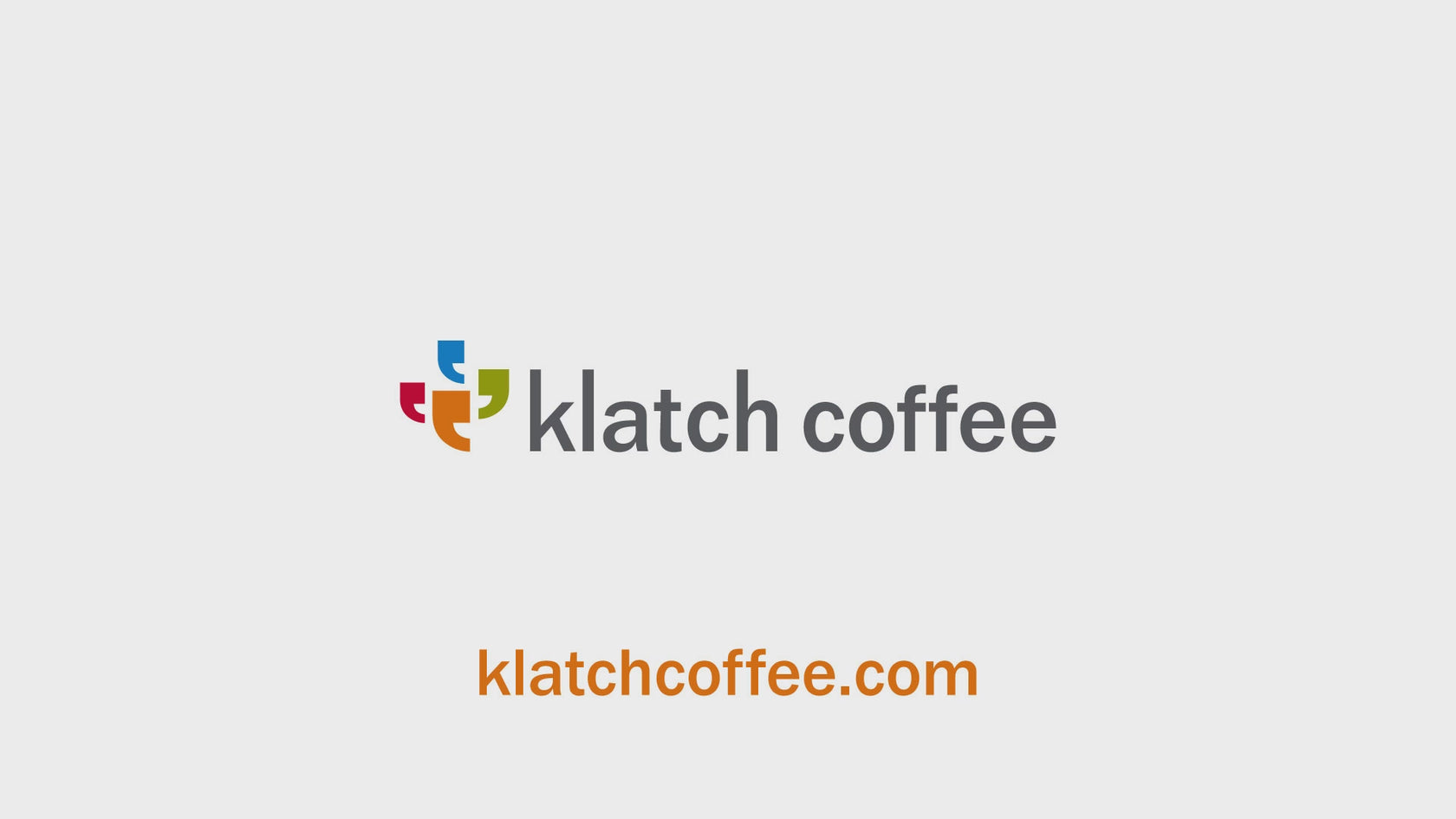 A video about Klatch Coffee's history