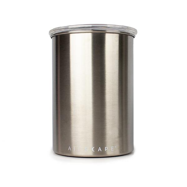 Airscape® Classic Brush Stainless Steel Canister