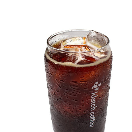 cold brew in glass-can